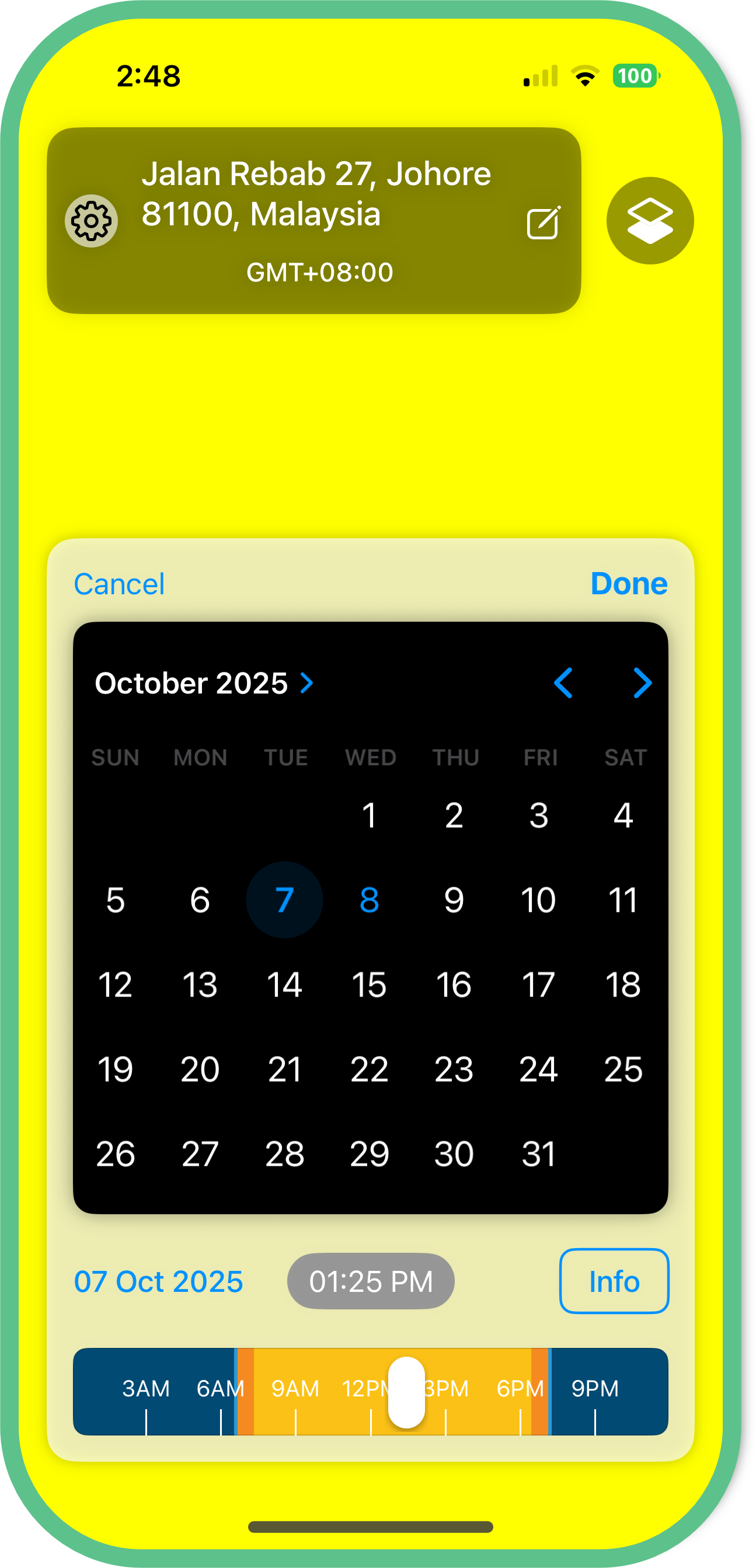 Change Date